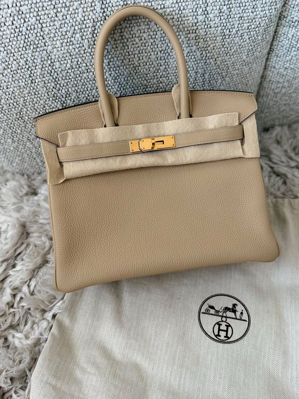 Birkin 30 Togo in Trench
